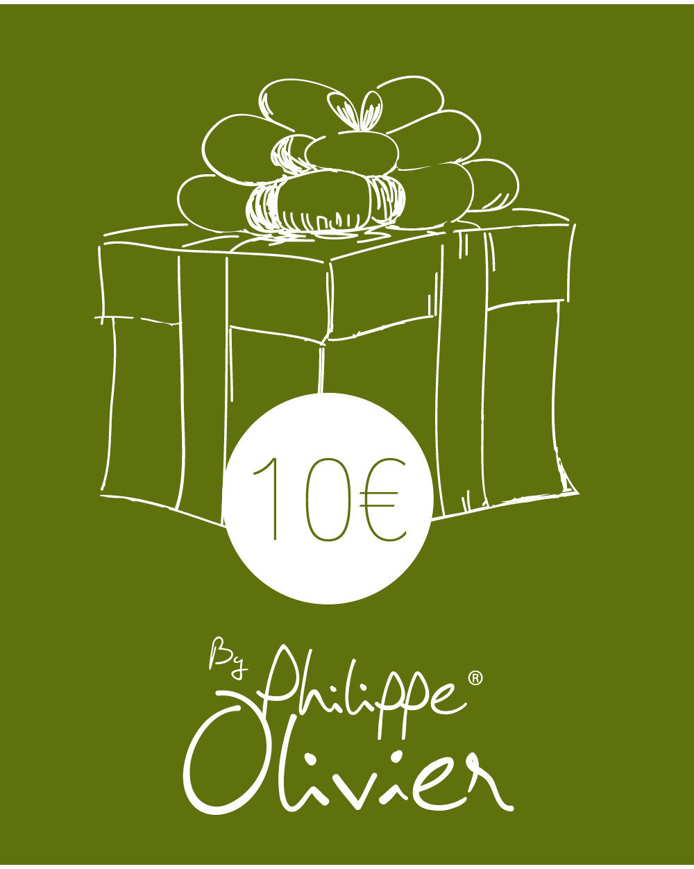 Carte Cadeau à 5€  Fromageries Philippe Olivier