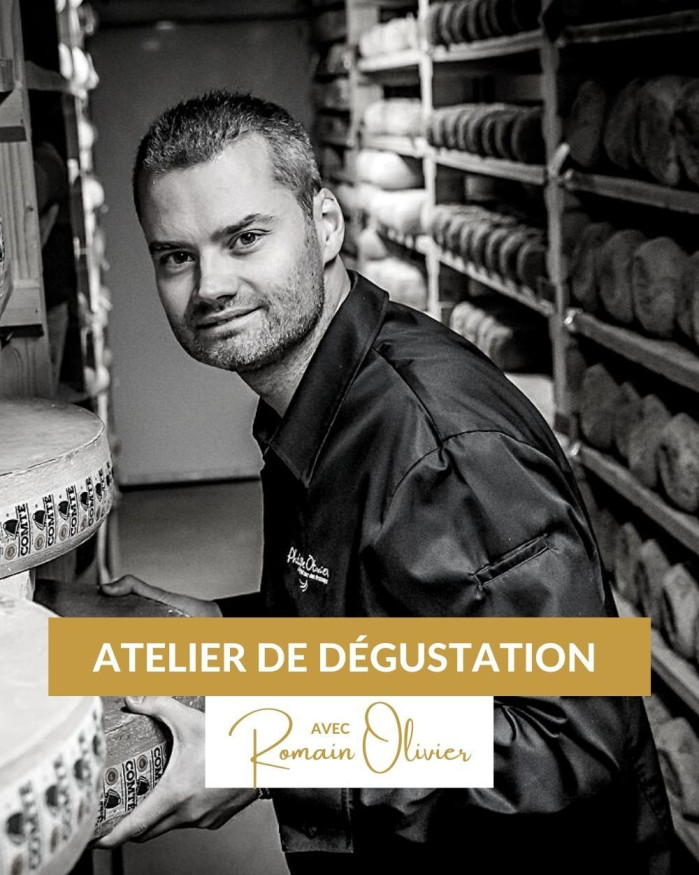 Atelier Dégustation avec Romain Olivier du Vendredi 12/12/25