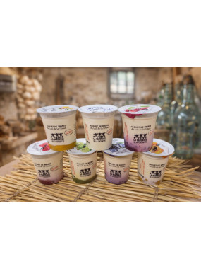 Yaourt au lait de brebis - Ferme de la Croisette - Fruits