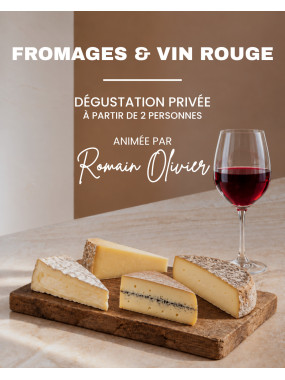 Dégustation de Fromages & Vin Rouge