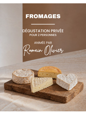 Dégustation Privée et Commentée de Fromages par Romain Olivier