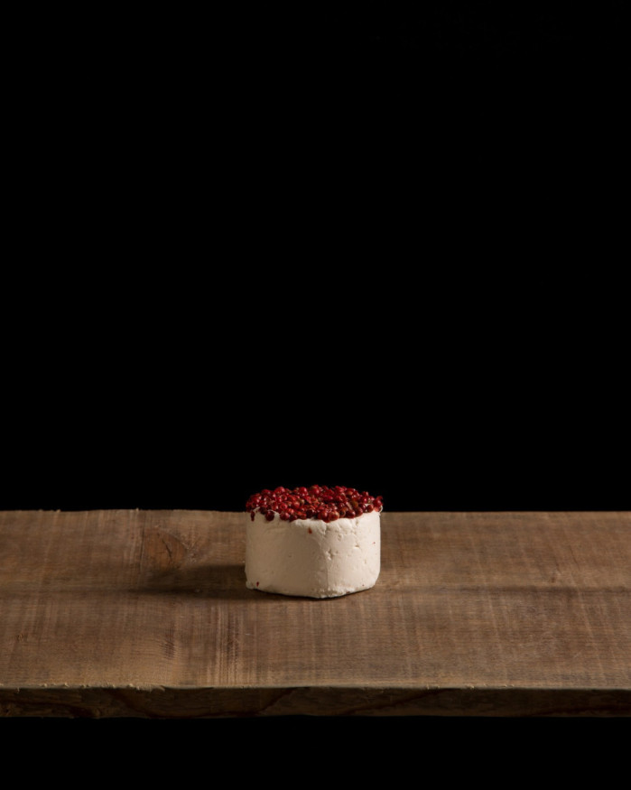 Hucqueliers aux Baies Roses - Chèvre Frais du Boulonnais 